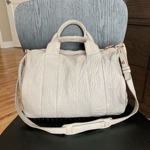 Alexander Wang Rocco Satchel - Rose Gold Hardware